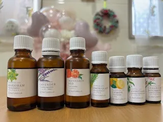 15種類の精油を揃えています。