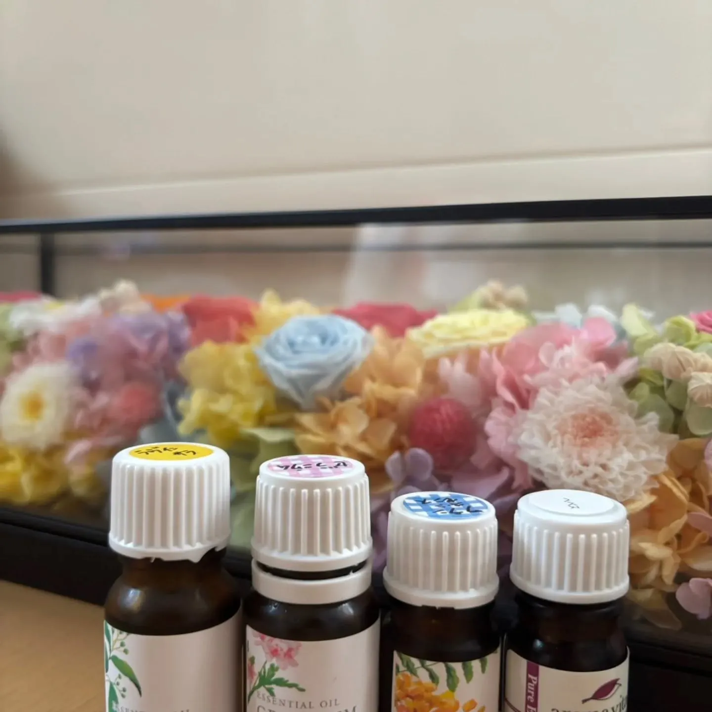 昨日のお客様は、私のアロマ友☺️